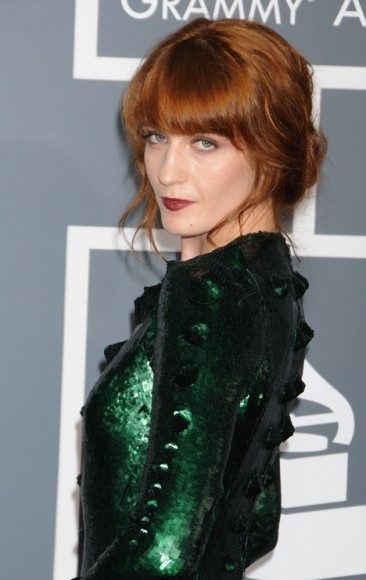 Florence Welch at the 55th Annual Grammy Awards