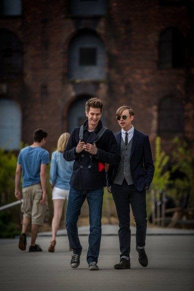 amazing spider man 2 peter and harry