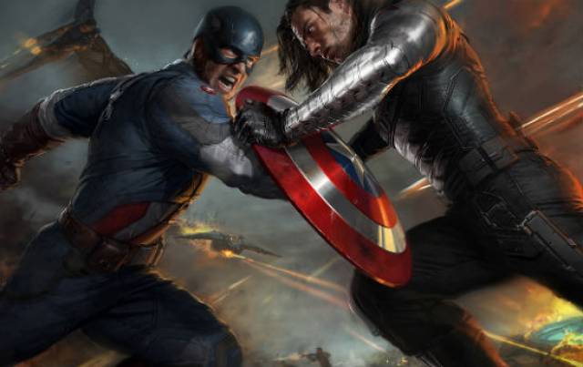 'Captain America: The Winter Soldier' concept art.