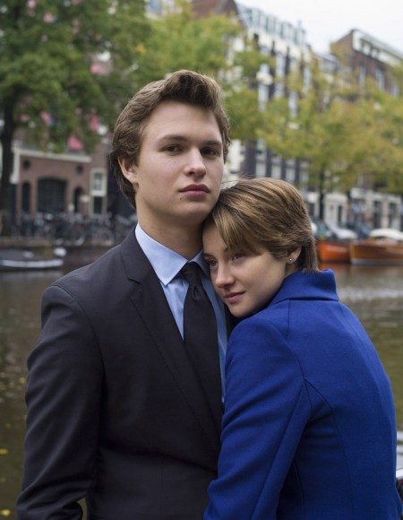 Ansel Elgort (left) and Shailene Woodley (right) in 'The Fault in Our Stars'