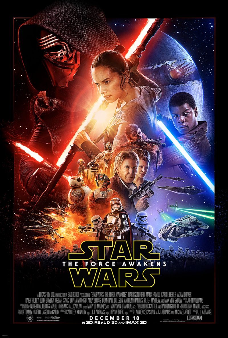 Official 'Star Wars: The Force Awakens' Poster.