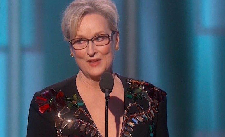 Hear Meryl Streep’s Politically Charged and Emotional Golden Globes Speech