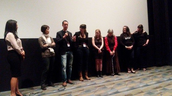Cast and Crew at the screening of the film