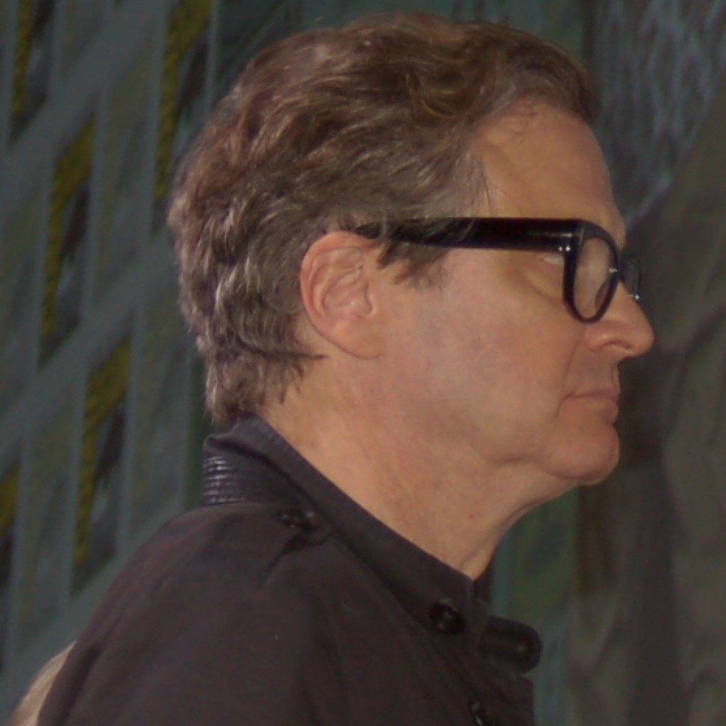 Colin Firth at the Fox Hall H panel