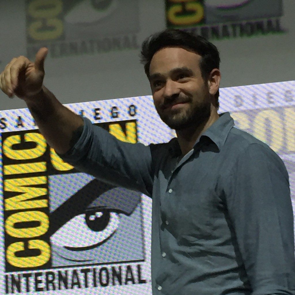 Charlie Cox at Marvel Television's Hall H panel