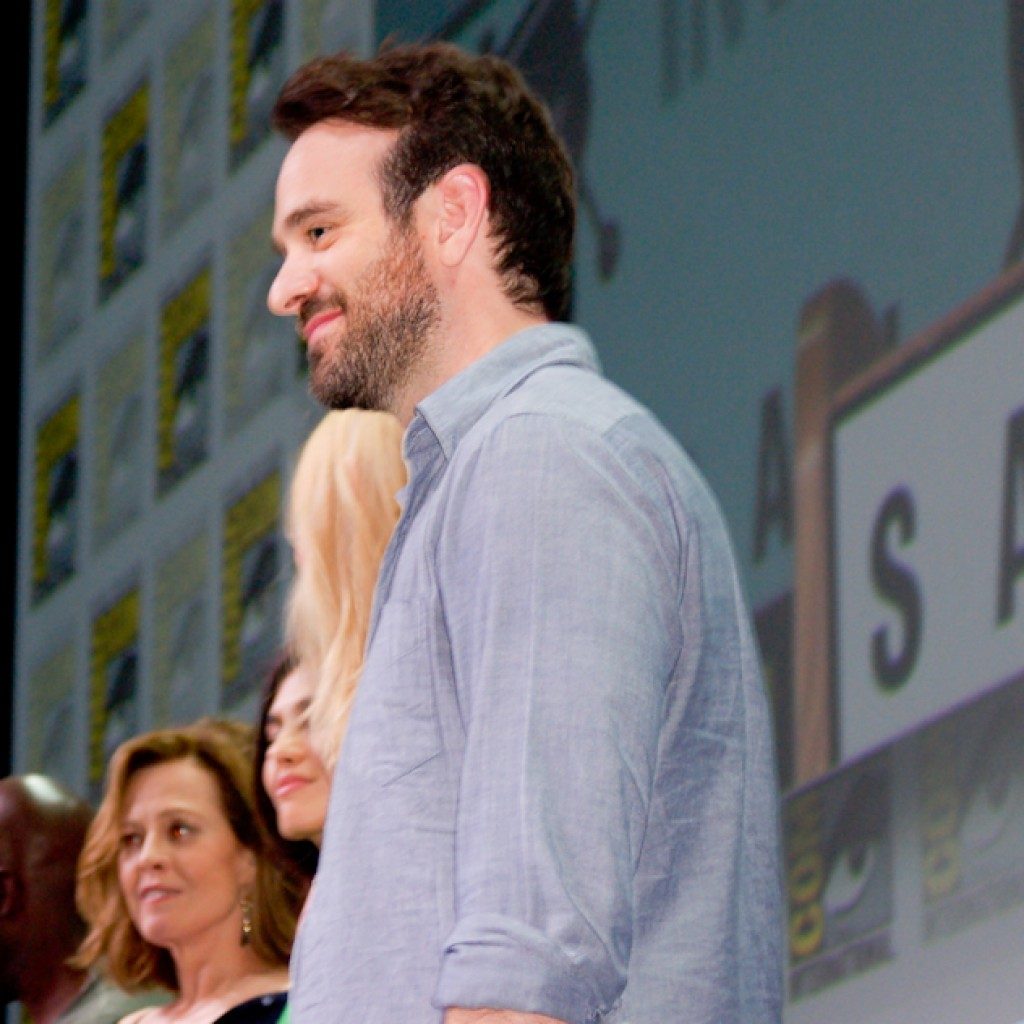 Charlie Cox at the Marvel Television Hall H panel