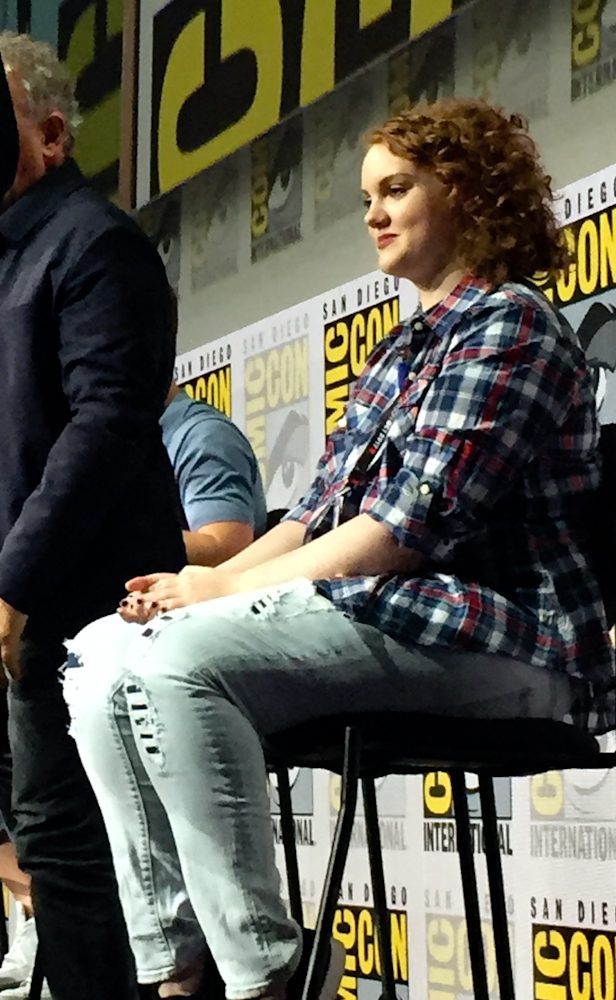 Shannon Purser at Stranger Things Comic-Con Panel 2017