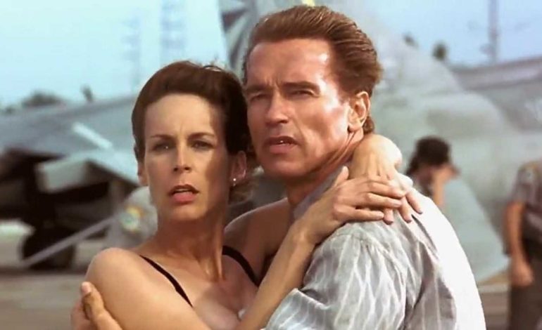 ‘True Lies’ Co-Stars Arnold Schwarzenegger And Jamie Lee Curtis Reunite 30 Years Later As Part Of Amazon MGM Studios Upfront Presentation