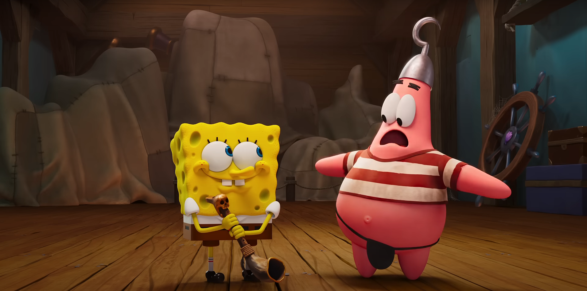 Spongebob Ventures Far Beyond Bikini Bottom In New Trailer For 'The SpongeBob Movie: Search For Squarepants'
