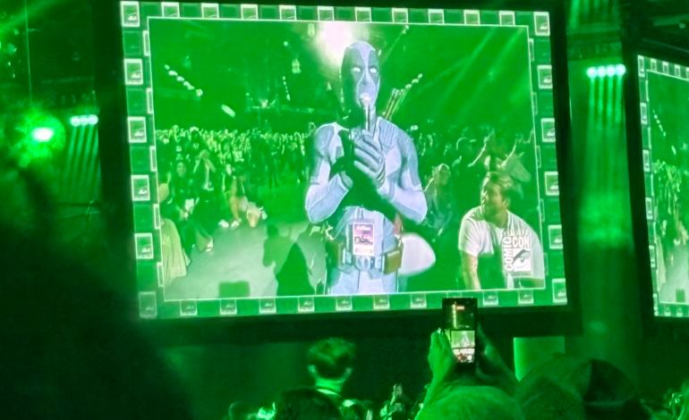 Ryan Reynolds Crashes Marvel Studios SDCC Panel In Grey Deadpool Costume