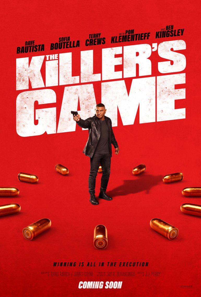 Trailer And Poster Released For Upcoming Dave Bautista-Led ‘The Killers Game’