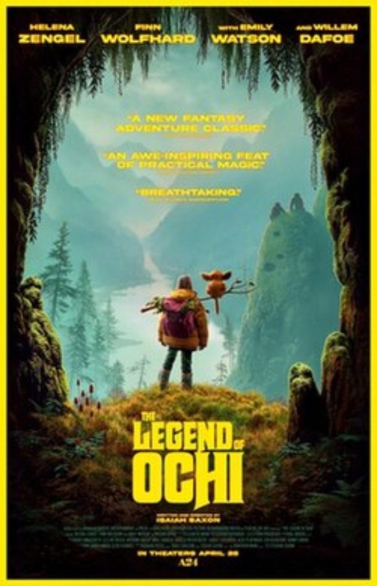 A24 Release ‘The Legend Of Ochi’ Starting Willem Dafoe Debuts With Strong Critical Score On Rotten Tomatoes